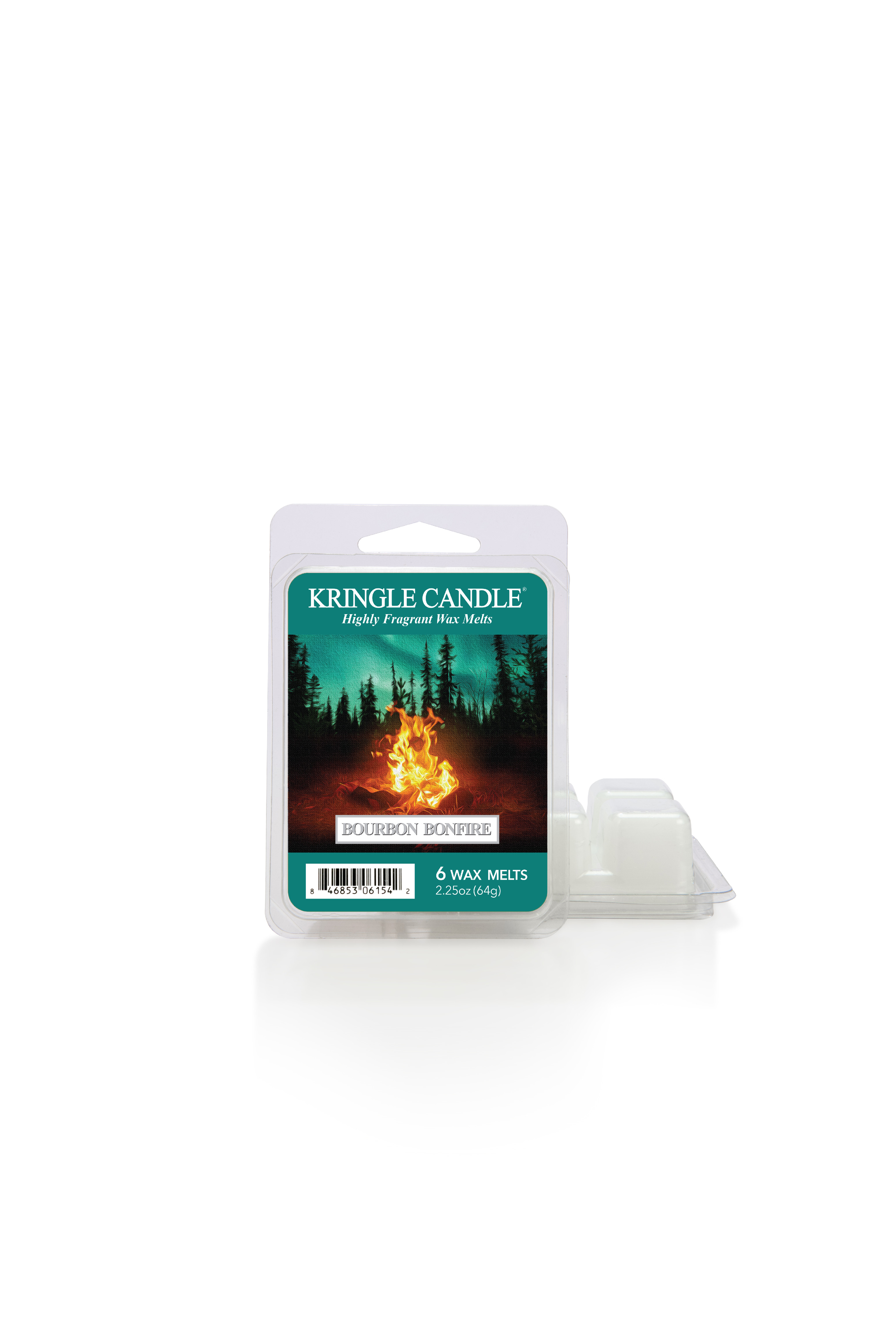 Kringle Candle Bourbon Bonfire vonný vosk (64g)