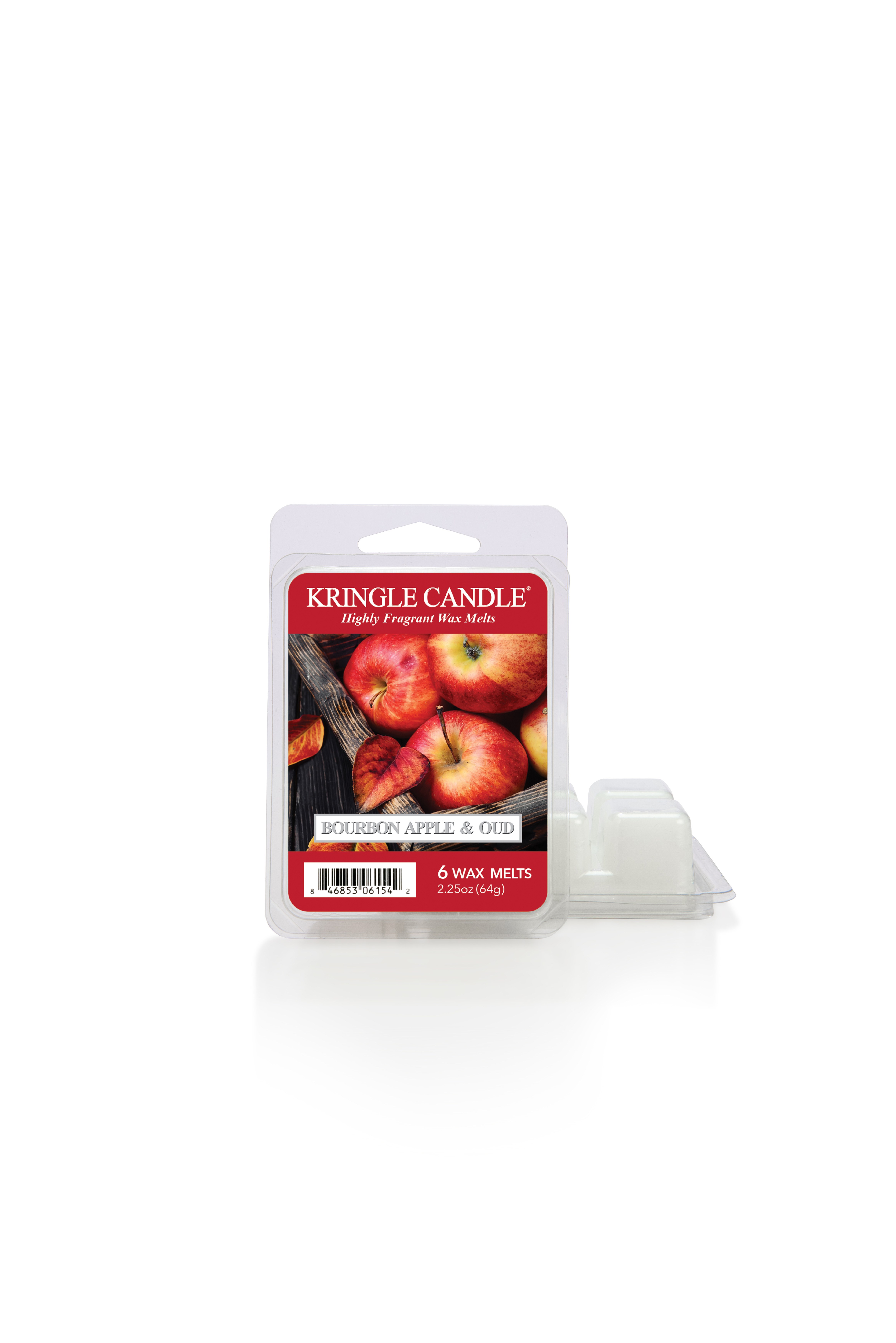 Kringle Candle Bourbon Apple & Oud vonný vosk (64g)