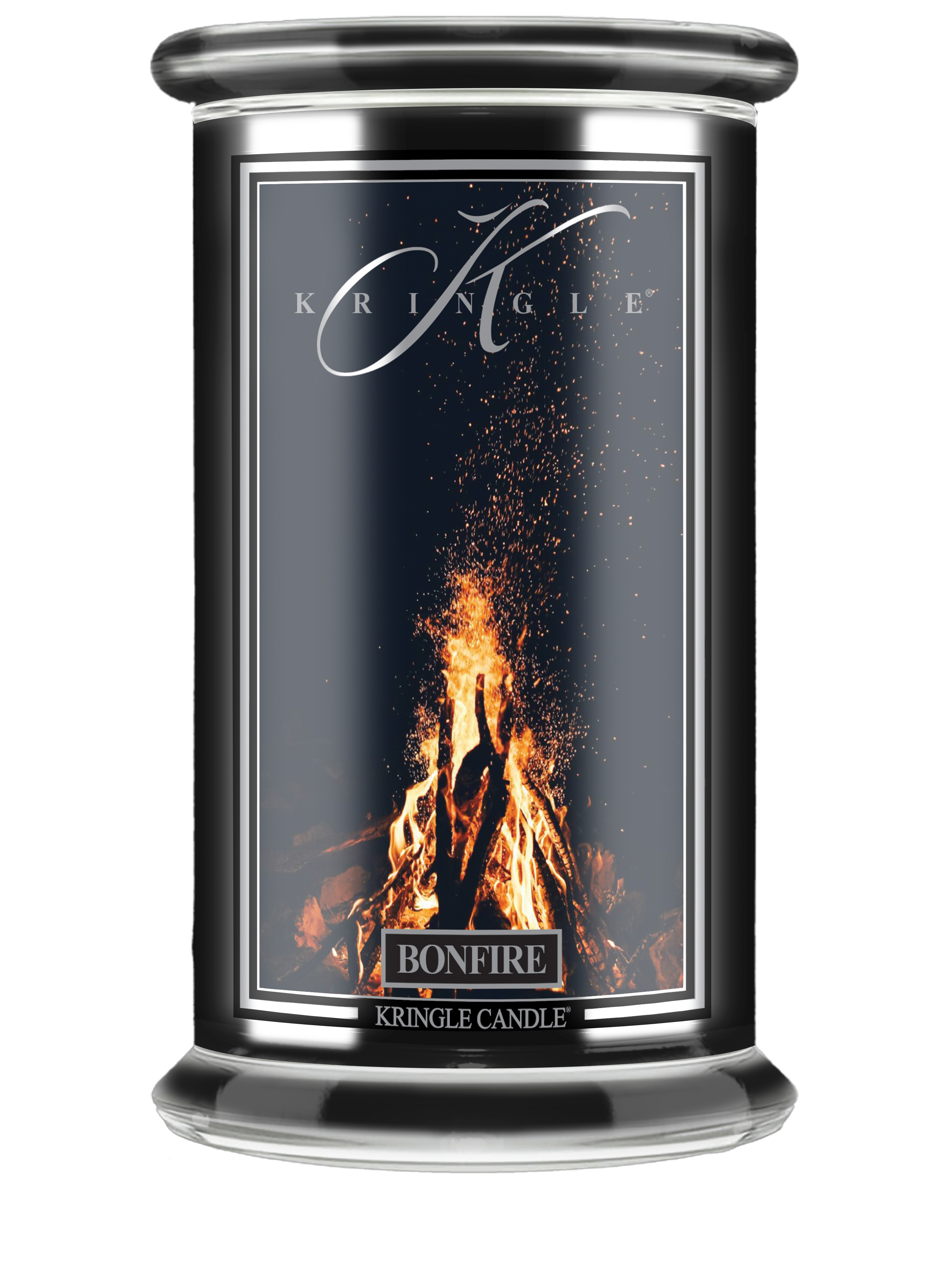 Kringle Candle Reserve Bonfire vonná sviečka veľká 2-knôtová (624 g)