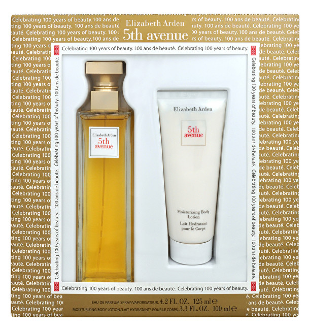 Elizabeth Arden 5th Avenue Darčeková sada, parfémovaná voda 125ml + telové mlieko 100ml 