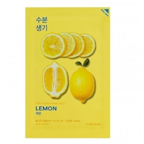 Tonizujúca plátenná maska Lemon (Pure Essence Mask Sheet) 20 ml